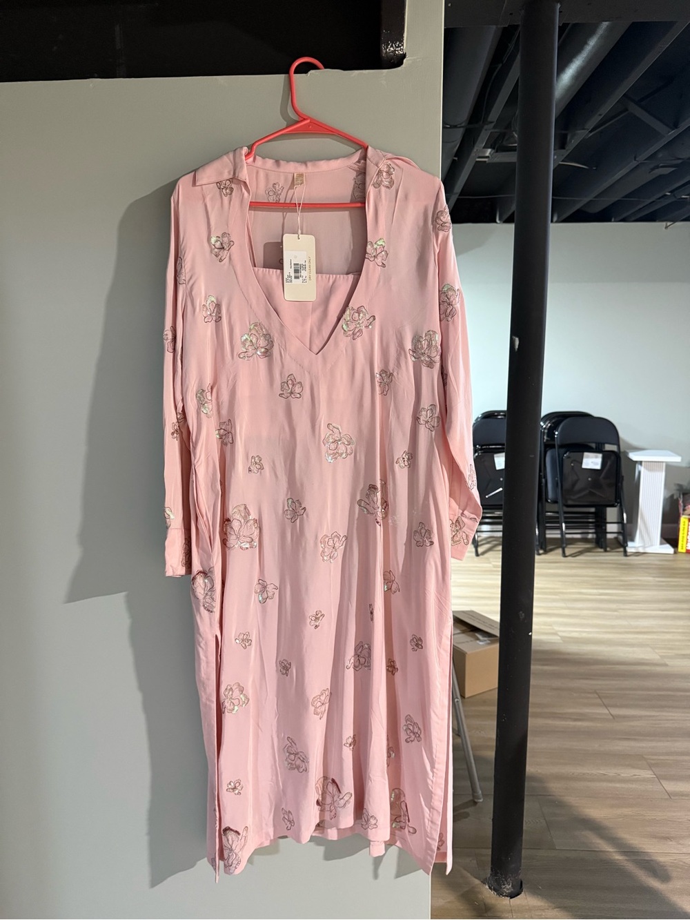 Light Pink Floral nishat 3pc medium
